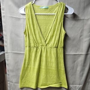 Maurices Womens Burn Out Tank Top Size S